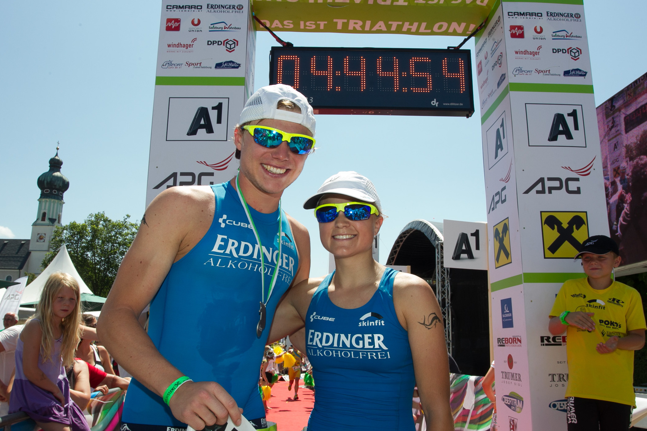 Salzburgs TRIATHLON COUPLE!
