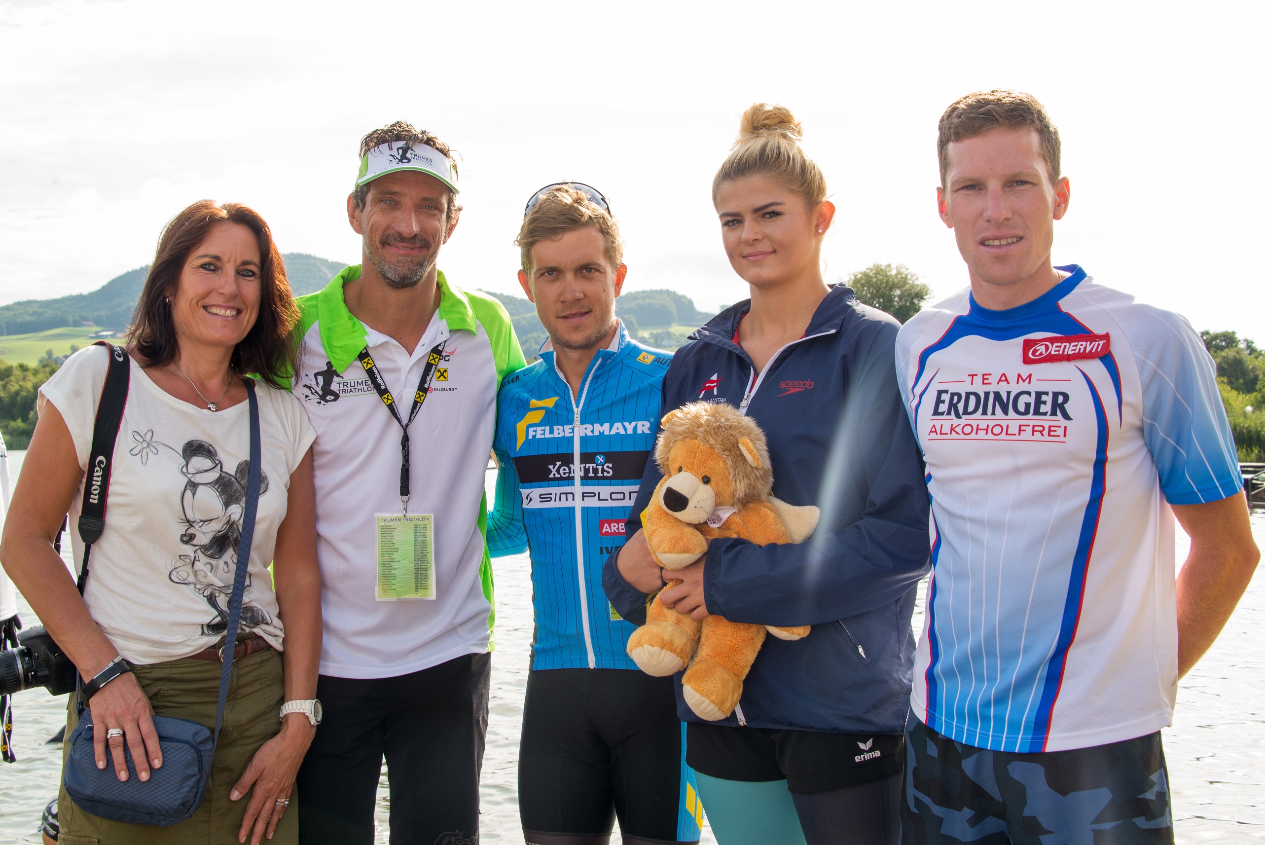 Pawlik, Zoidl und Herzog waren die schnellste Staffel seit Bestehen des Trumer Triathlon